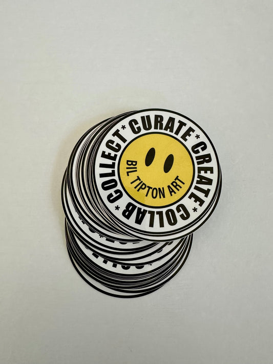 Collect • Curate • Create • Collaborate - Sticker